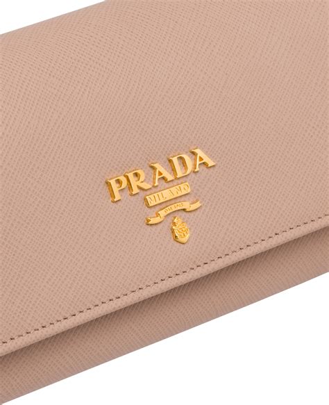 saffiano leather wallet with shoulder strap prada|prada large saffiano leather wallet.